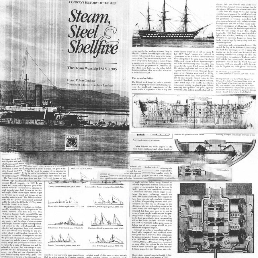 【海】世界蒸汽战舰图史 1815-1905