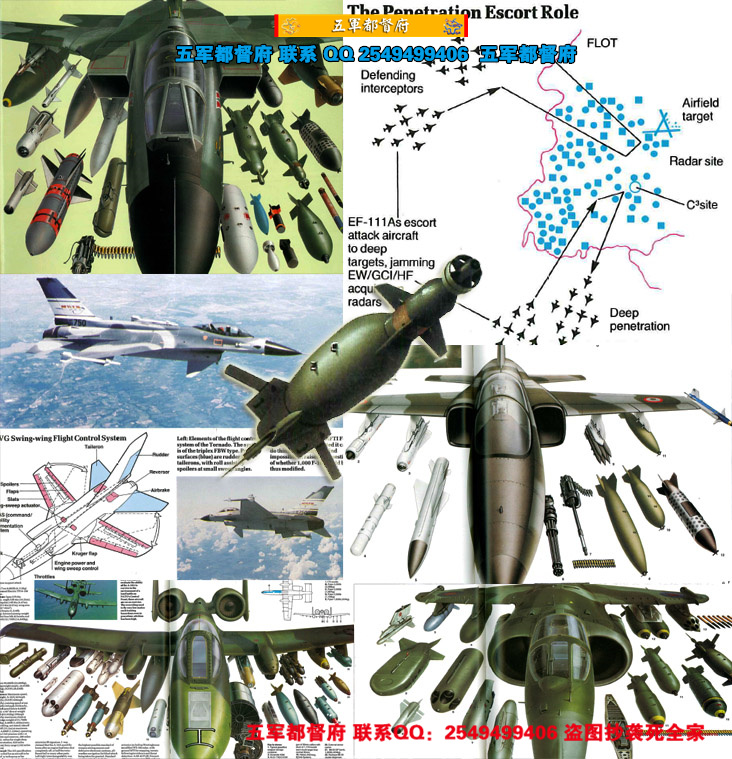 【空】现代战机空战战术和挂载武器全彩图文档案（英）