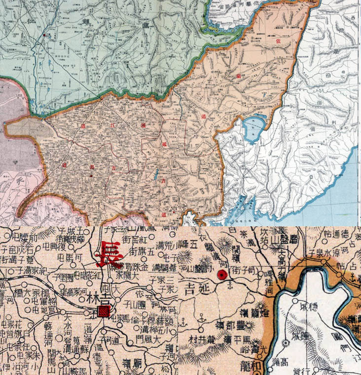 【地图】民国前期吉林省高清地图（民国6年古本）