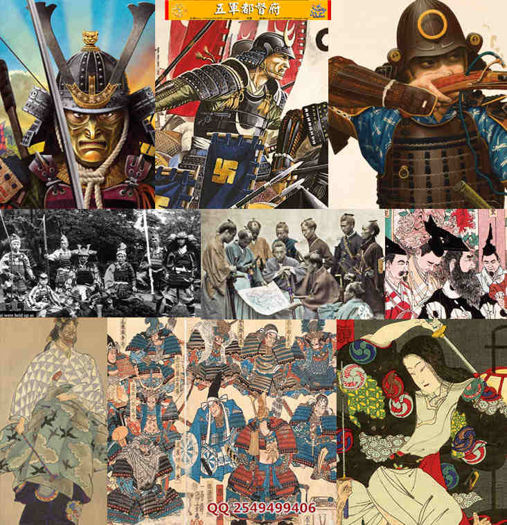 日本古代武士文化素材图片集